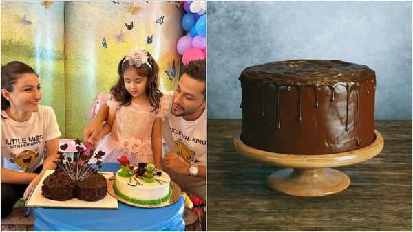 Little Inaaya Turns 5, Cuts Cakes With Parents Soha And Kunal