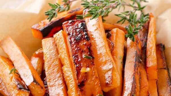 Kids Will Love These Healthy Tamarind Glazed Sweet Potato Fries